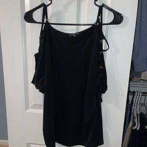 Express women black top